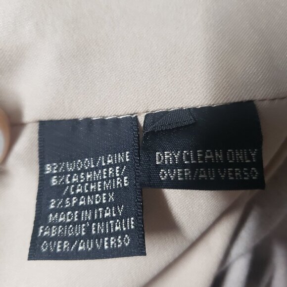 Dana Buchman Wool / cashmere Suit. Made in Italy designer NWT - Picture 12 of 12